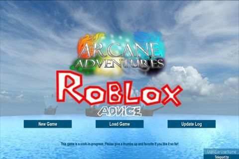ARCANE ADVENTURE ROBLOX ADVICE screenshot 9