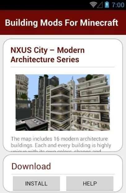 Building Mods For Minecraft скриншот 1