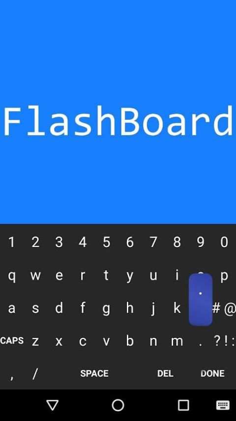 FlashBoard screenshot 2