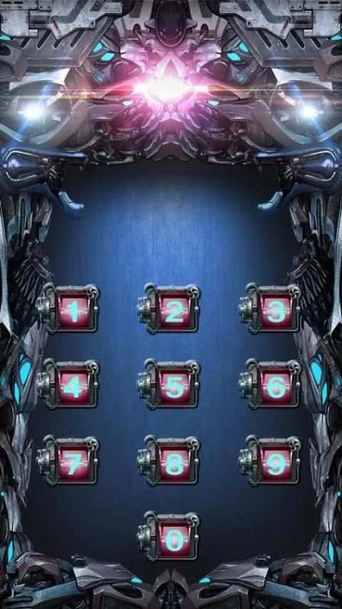 Applock Code X Theme स्क्रीनशॉट 1