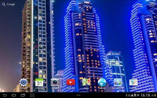 Dubai Night Live Wallpaper 4 تصوير الشاشة