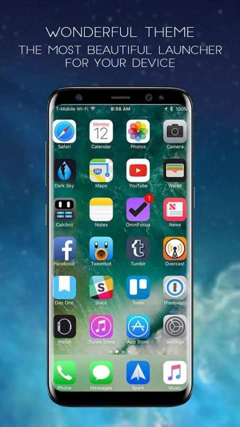 OS10 Launcher/Theme screenshot 1