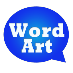 WordArt Chat Sticker for MessageMe Free иконка