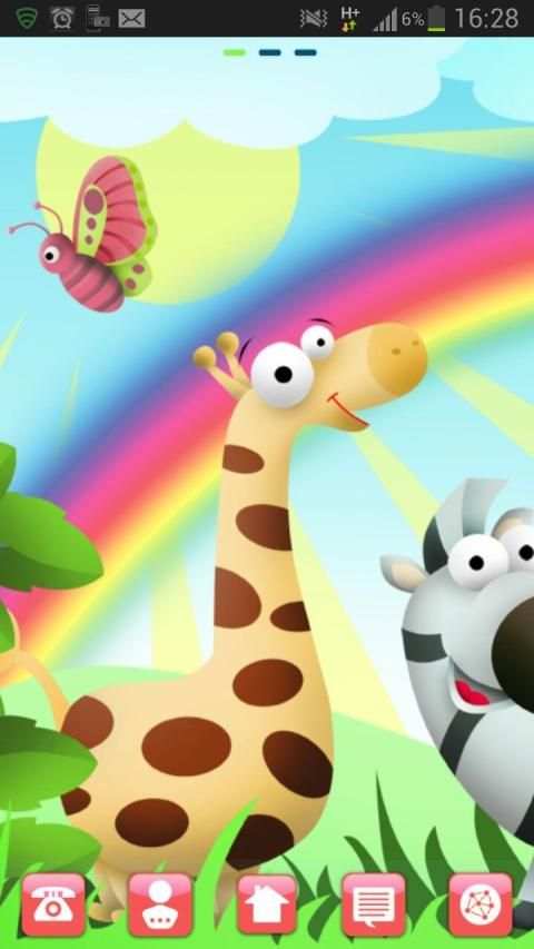GO Launcher EX Theme Zoo screenshot 5