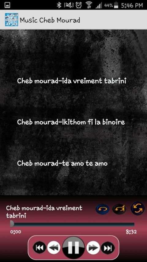 Cheb Mourad الشاب مراد screenshot 2