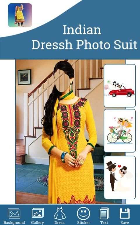 Indian Dress Photo Suit screenshot 3