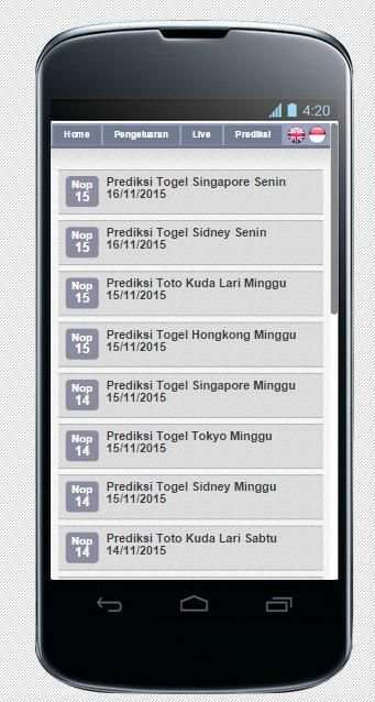 Result 4D Toto Togel All Pools 1 تصوير الشاشة