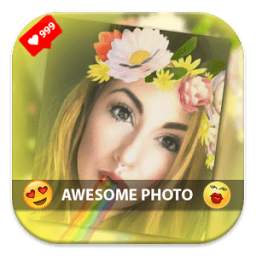 Snap photo stickers & filters