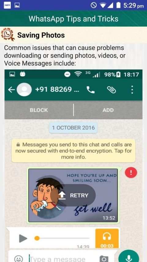 Help for WhatsApp Tips Tricks скриншот 10