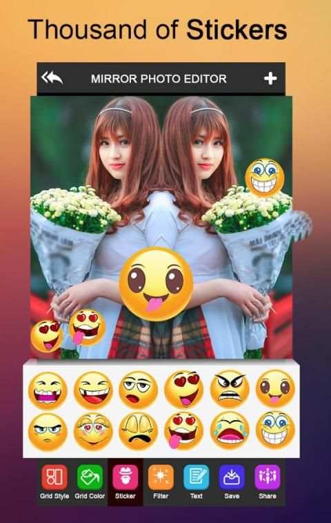 Mirror Photo Editor screenshot 1
