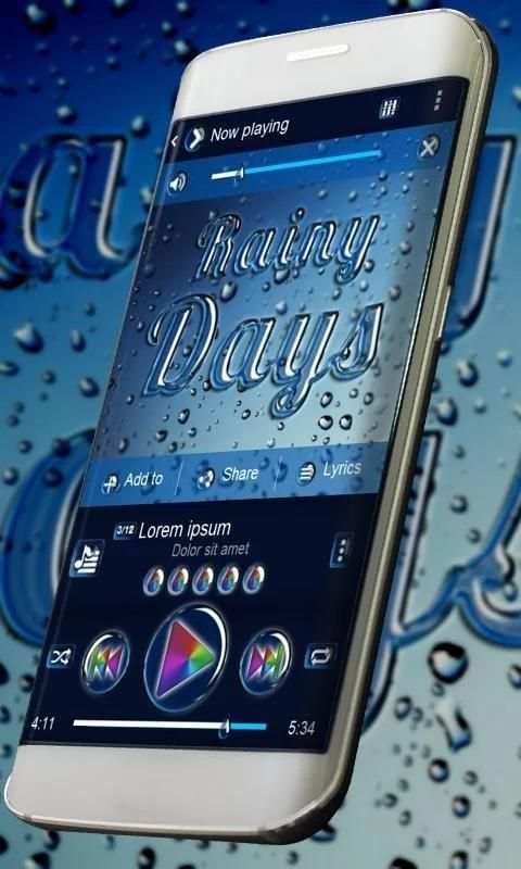 Tetes air PlayerPro Tema screenshot 5
