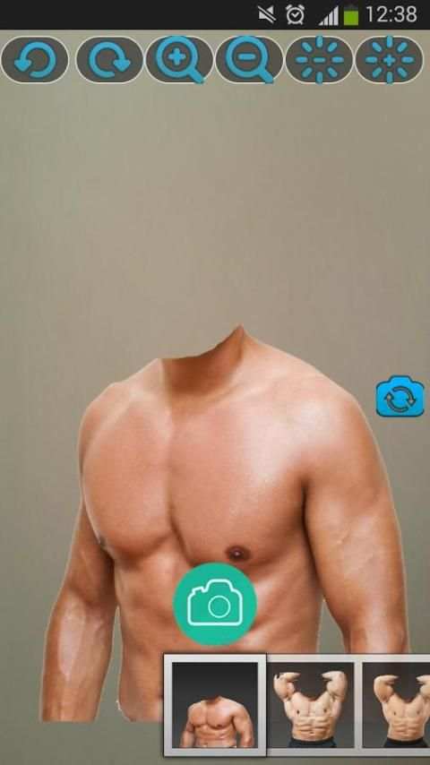 Bodybuilding Changer Face screenshot 4
