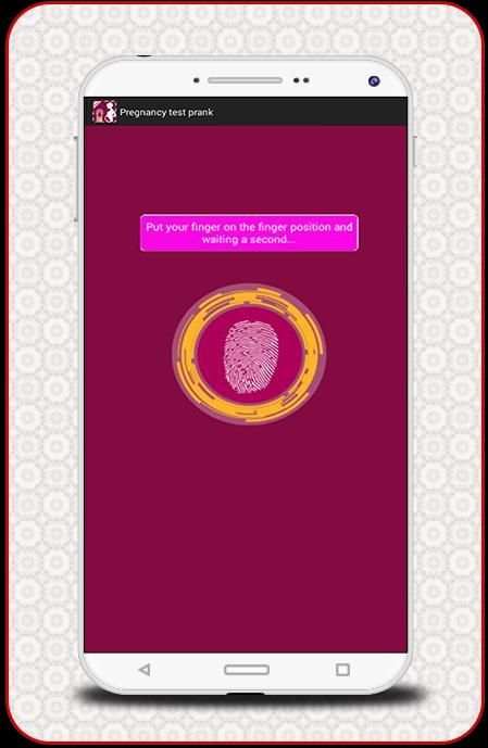 Finger Pregnancy Test Prank screenshot 2
