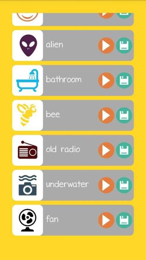Voice Changer 3 تصوير الشاشة