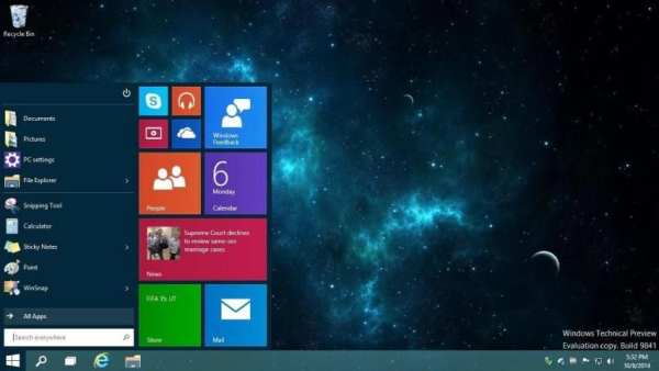 Fake Windows 10 Desktop screenshot 1
