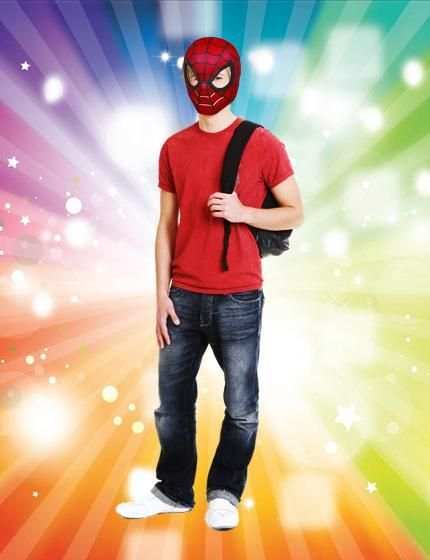 Superheroes Mask Photo Sticker скриншот 2