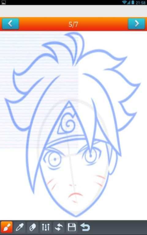 How To Draw Naruto Anime 5 تصوير الشاشة