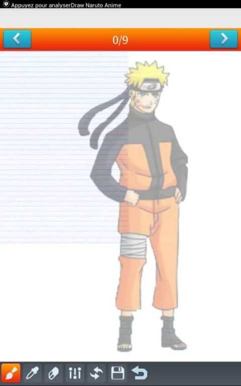 How To Draw Naruto Anime screenshot 4