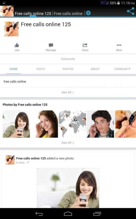 free calls online screenshot 4
