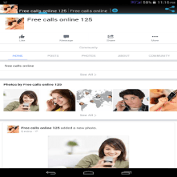 free calls online أيقونة