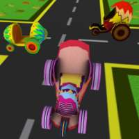 Cartoon Toy Cars Race