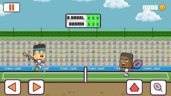 Tennis Legend Y8 Stick Trump screenshot 3