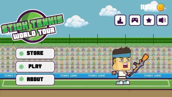 Tennis Legend Y8 Stick Trump screenshot 14