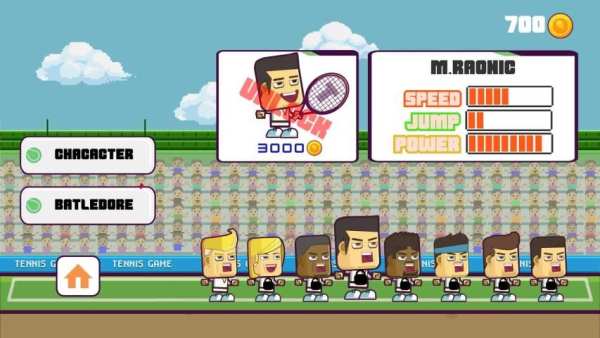 Tennis Legend Y8 Stick Trump screenshot 6