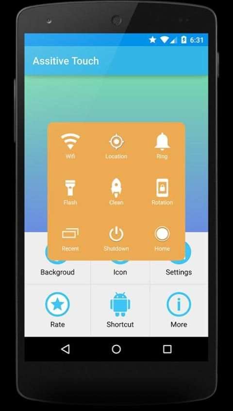 Assistive touch 10 تصوير الشاشة
