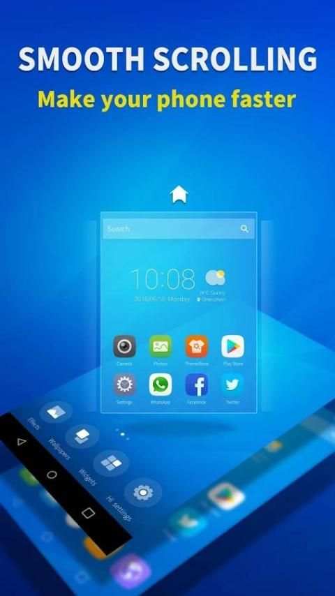 Hi Launcher-wallpaper, theme 5 تصوير الشاشة