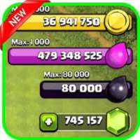 تهكير كلاش اوف كلانس PRANK on 9Apps