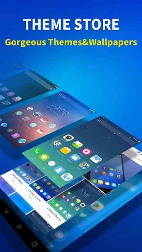 Hi Launcher-wallpaper, theme 4 تصوير الشاشة