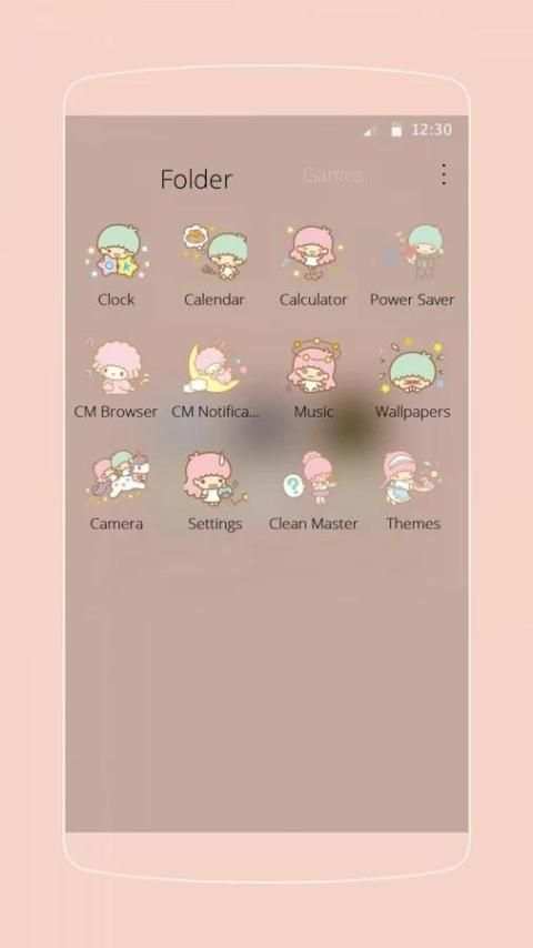 So Cute Theme screenshot 1