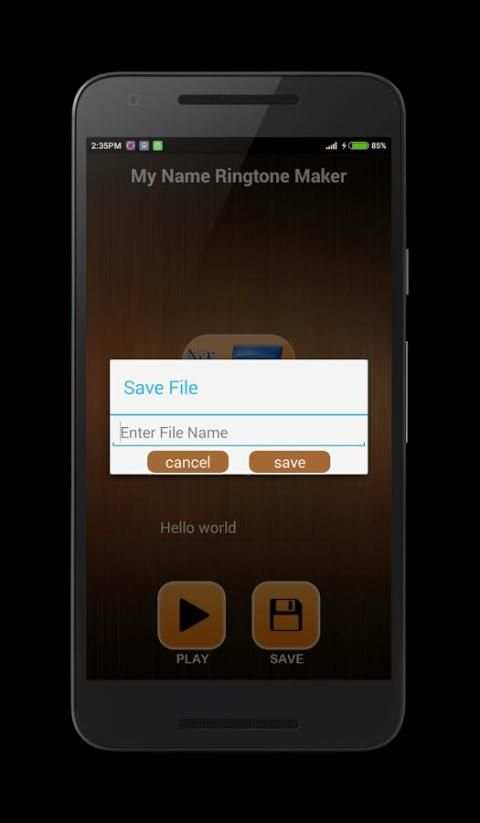 Funny Name Ringtone Maker screenshot 2