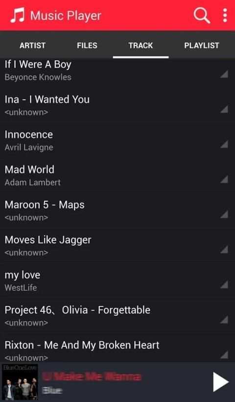 Pemutar musik Cepat screenshot 2