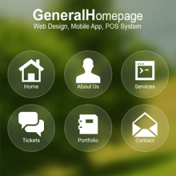 General Homepage أيقونة