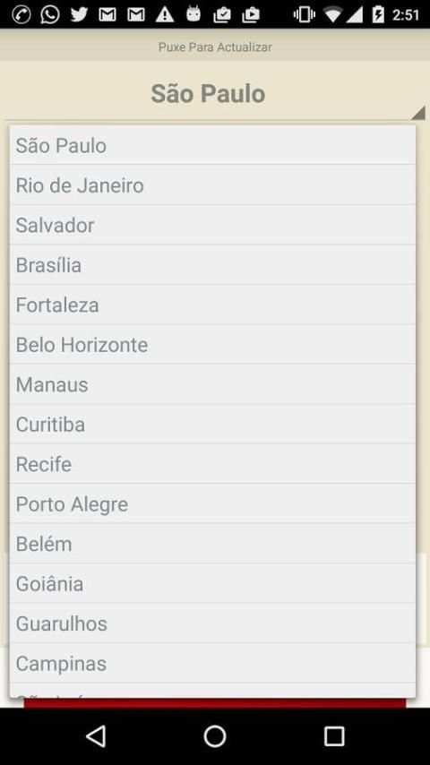 Previsão do Tempo Brasil screenshot 3