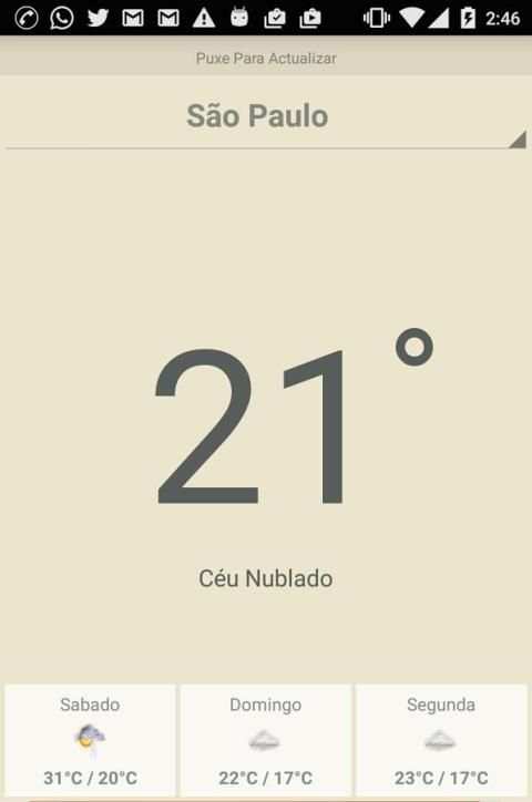 Previsão do Tempo Brasil screenshot 4