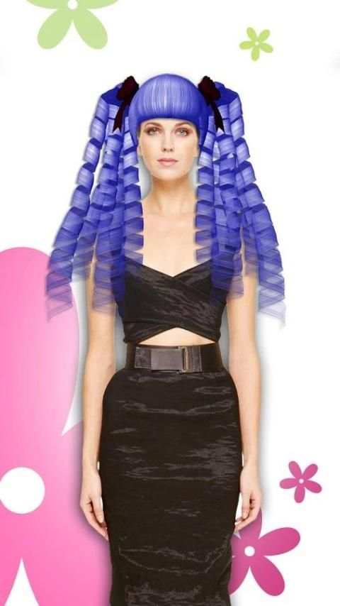 Hair Photo Fun Montage Maker screenshot 2
