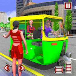Modern City Tuk Tuk Rickshaw Simulator