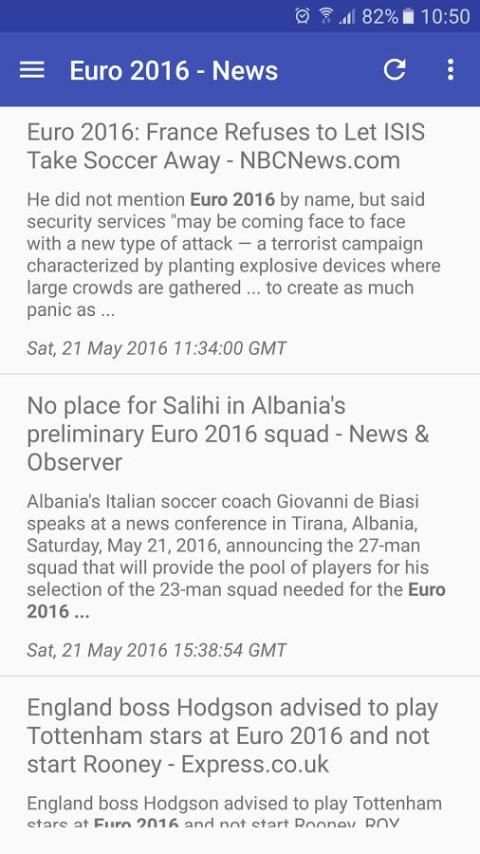 Euro Football 2016 स्क्रीनशॉट 1
