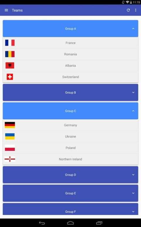 Euro Football 2016 स्क्रीनशॉट 11