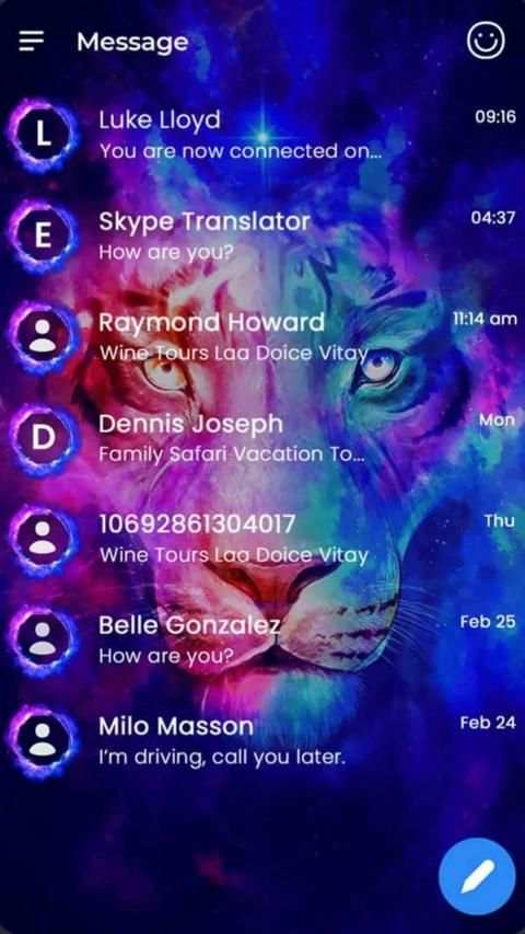 Flyer Message screenshot 2