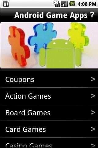 Android Game Apps screenshot 2