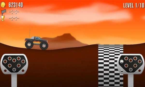 Crazy Wheels: Monster Trucks скриншот 1