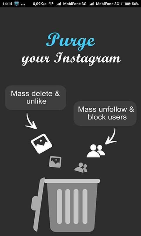 InstaCleaner for Instagram 2 تصوير الشاشة