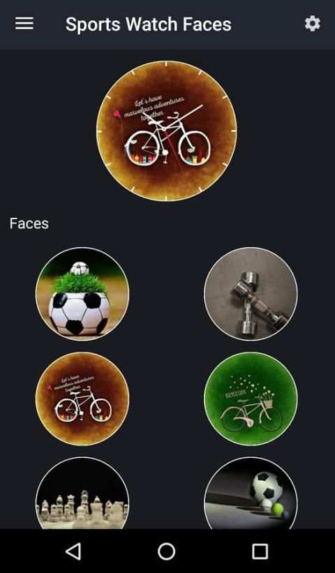 Sports Watch Faces скриншот 4