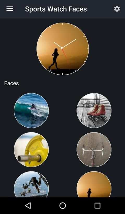 Sports Watch Faces скриншот 5