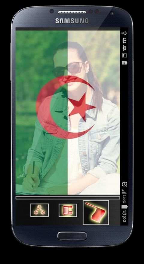 Drapeau Algeria 2 تصوير الشاشة
