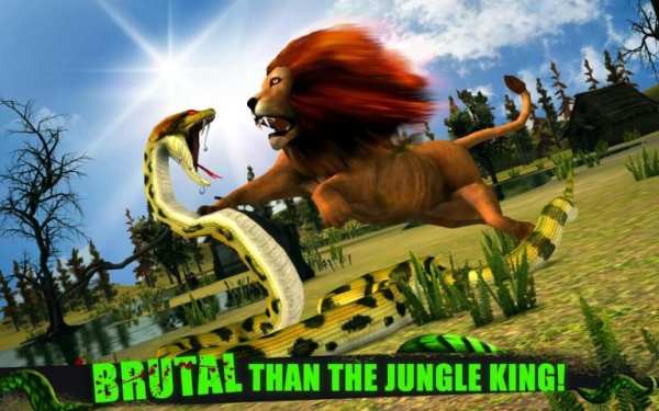 Angry Anaconda Attack 3D स्क्रीनशॉट 7